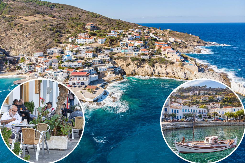 Greek island with almost no madness - the two drinks they love
