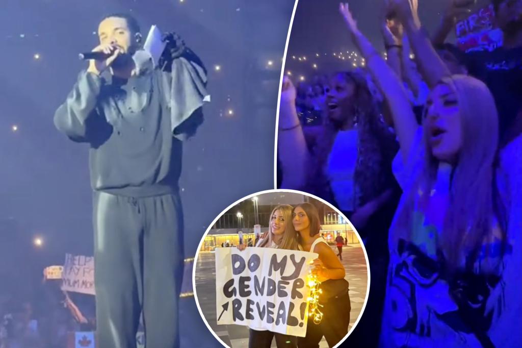 Mom to be Drake to make her gender discovery during the show