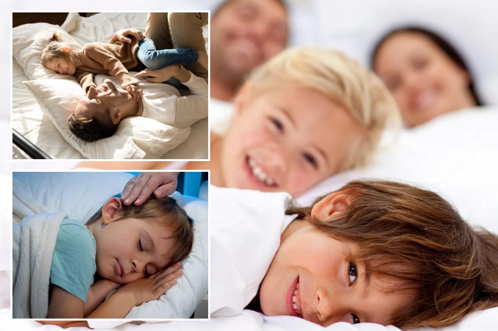 I taught my children a bad habit of sleep - became tedious