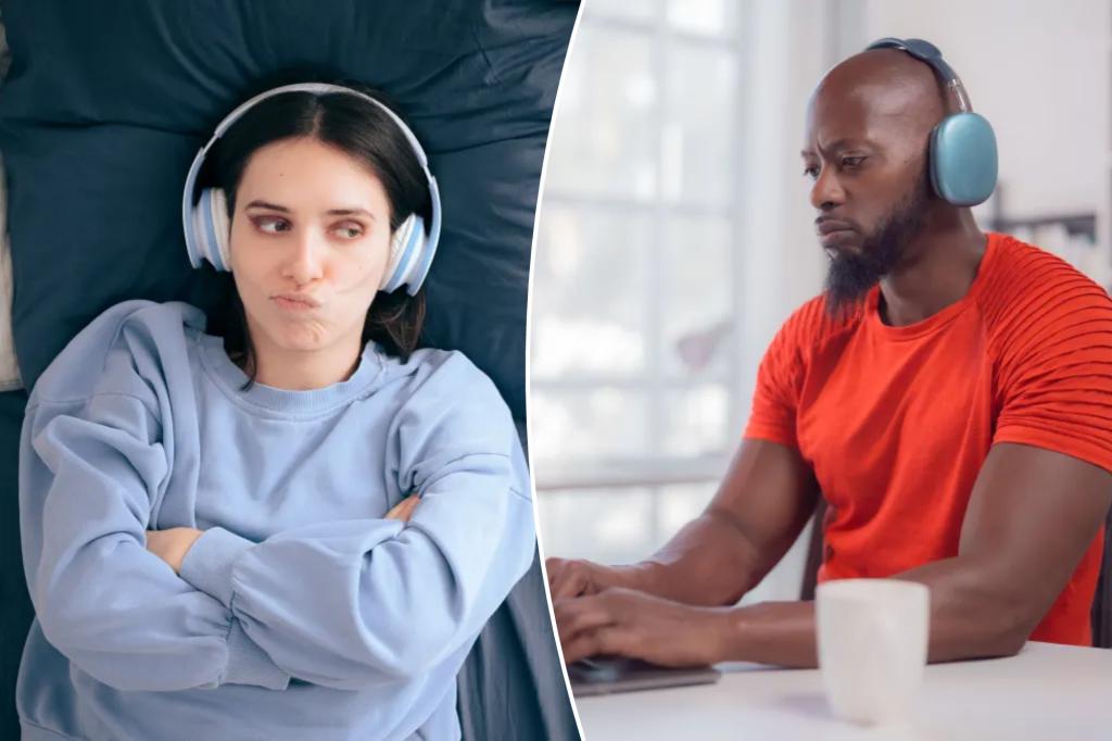 Doctors connect headphones that collect noise with increased brain condition